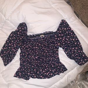 flower print top